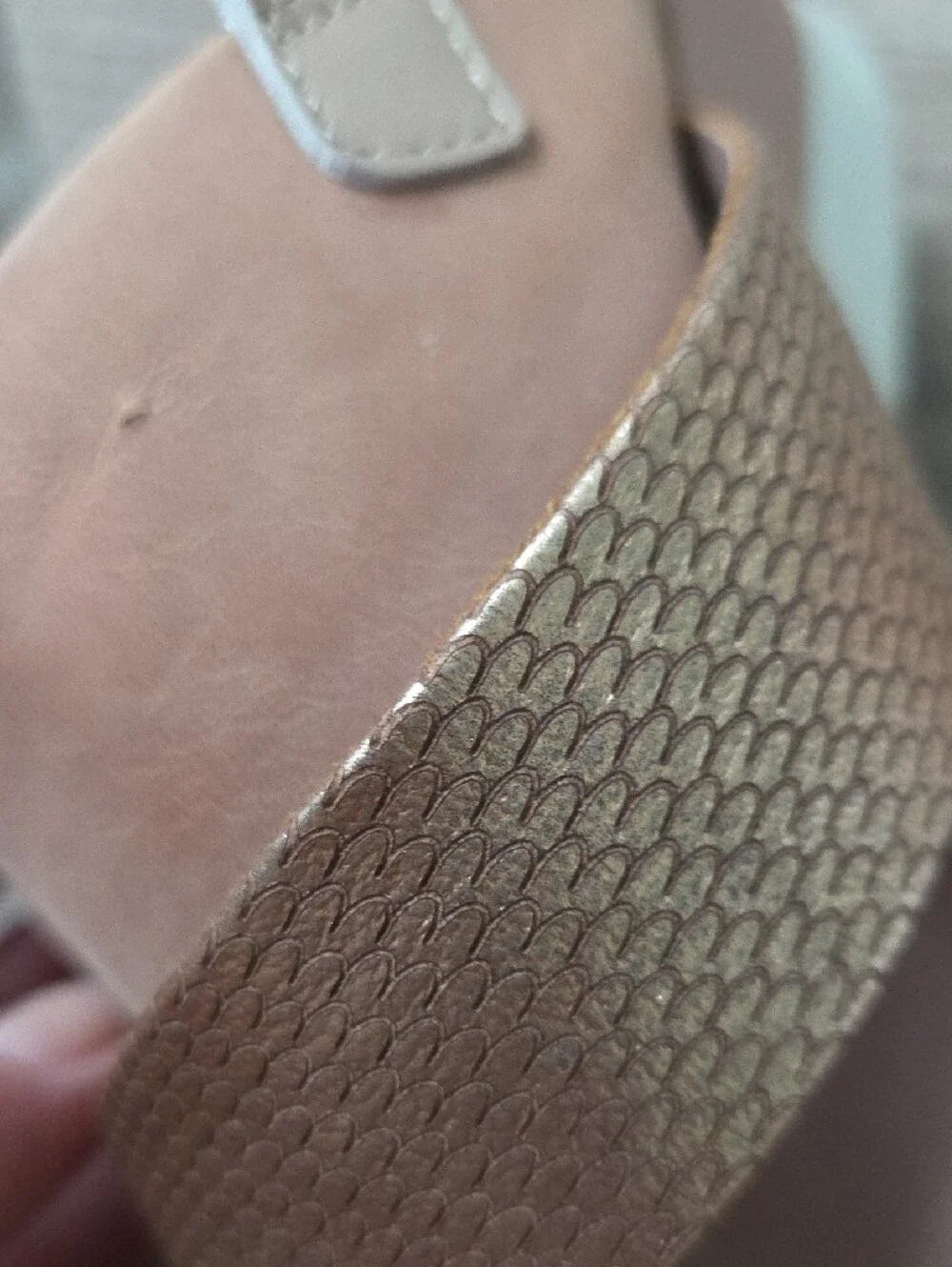 Women’s Rose Gold Cross-Strap OTBT 